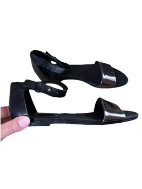 See by Chloe Banded Sandals Women’s Size 36 5.5-6 Bronze Ankle Strap